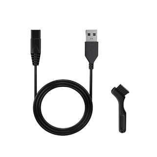 Charging cable & cleaning brushes